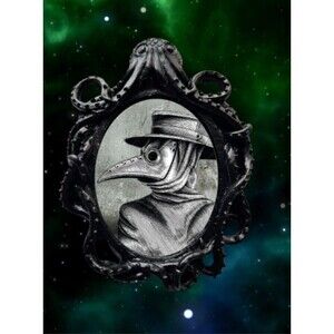 Bubonic Plague Doctor Pin